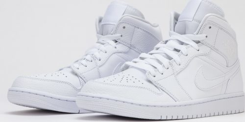 Jordan Air Jordan 1 Mid white / white - white Jordan