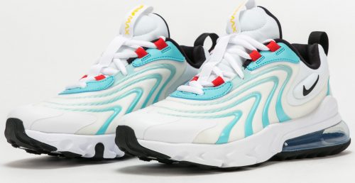 Nike Air Max 270 React ENG (GS) white / black - bleached aqua Nike