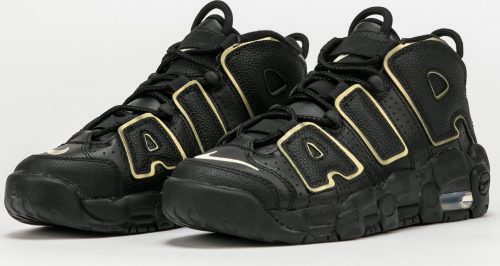 Nike Air More Uptempo GS black / mtlc gold star - white Nike