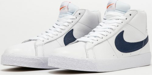 Nike SB Zoom Blazer Mid ISO white / navy - white - safety orange Nike