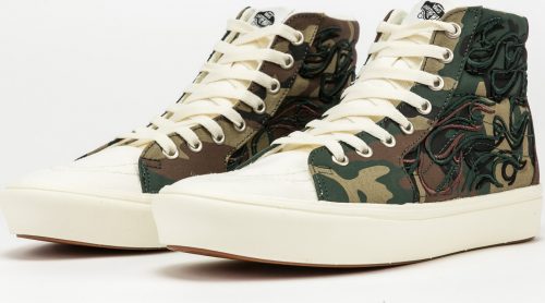 Vans Comfycush Sk8-Hi (flameembrdry)wdlndmshmlw Vans