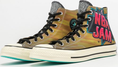 Converse Chuck 70 Hi brown / solar red / electric aqua Converse