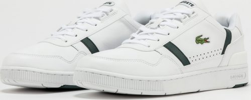 LACOSTE T-Clip Leather white / dk green Lacoste