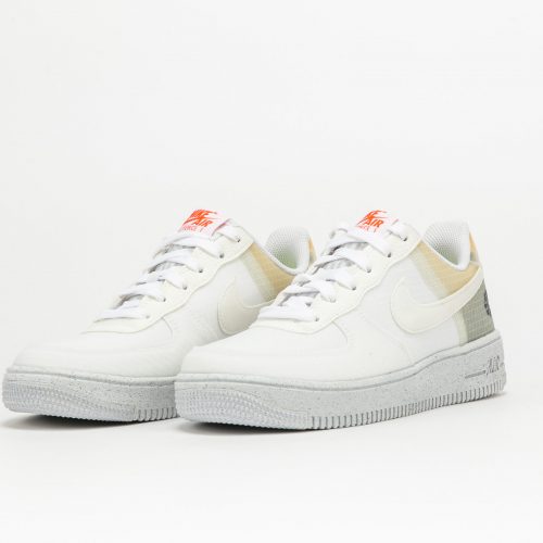 Nike Air Force 1 Crater (GS) white / white - orange Nike