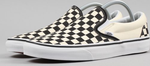 Vans Classic Slip - On blk / whtchckerboard / wht Vans