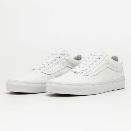 Vans Old Skool (diy) checkerboard true white Vans