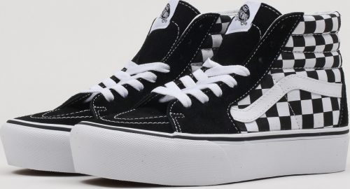 Vans SK8-HI Platform 2 checkerboard / true white Vans