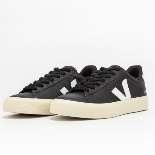 VEJA Campo Chromefree black_white Veja