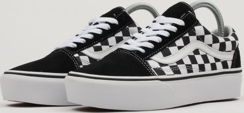 Vans Old Skool Platform (checkerboard) blk / tr wht Vans