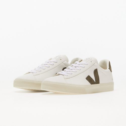 VEJA Campo Chromefree White / Kaki Veja