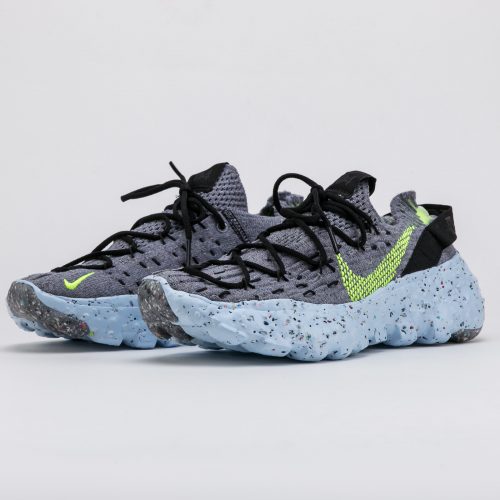 Nike W Space Hippie 04 grey / volt - black - dk smoke grey Nike