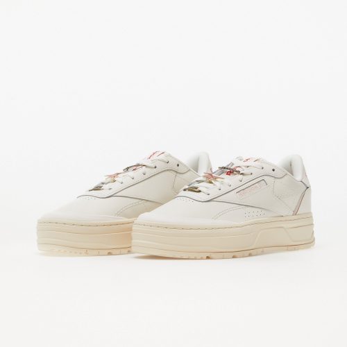 Reebok Club C Double Geo Shoes Chalk/Alabaster/Soft Ecru Reebok