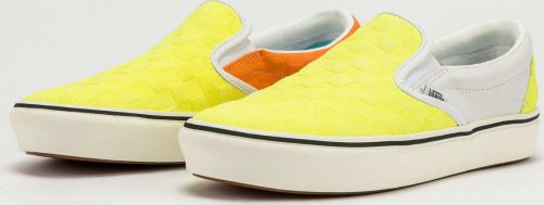 Vans Comfycush Slip-On (penn) yellow / orange Vans