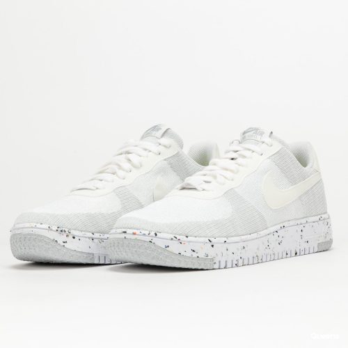 Nike Air Force 1 Crater Flyknit white / white - sail - wolf grey Nike