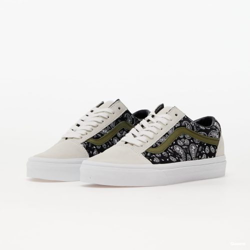 Vans Old Skool Paisley Suede White / Black Vans